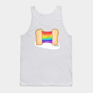 Rainbow Cheese Toast Tank Top